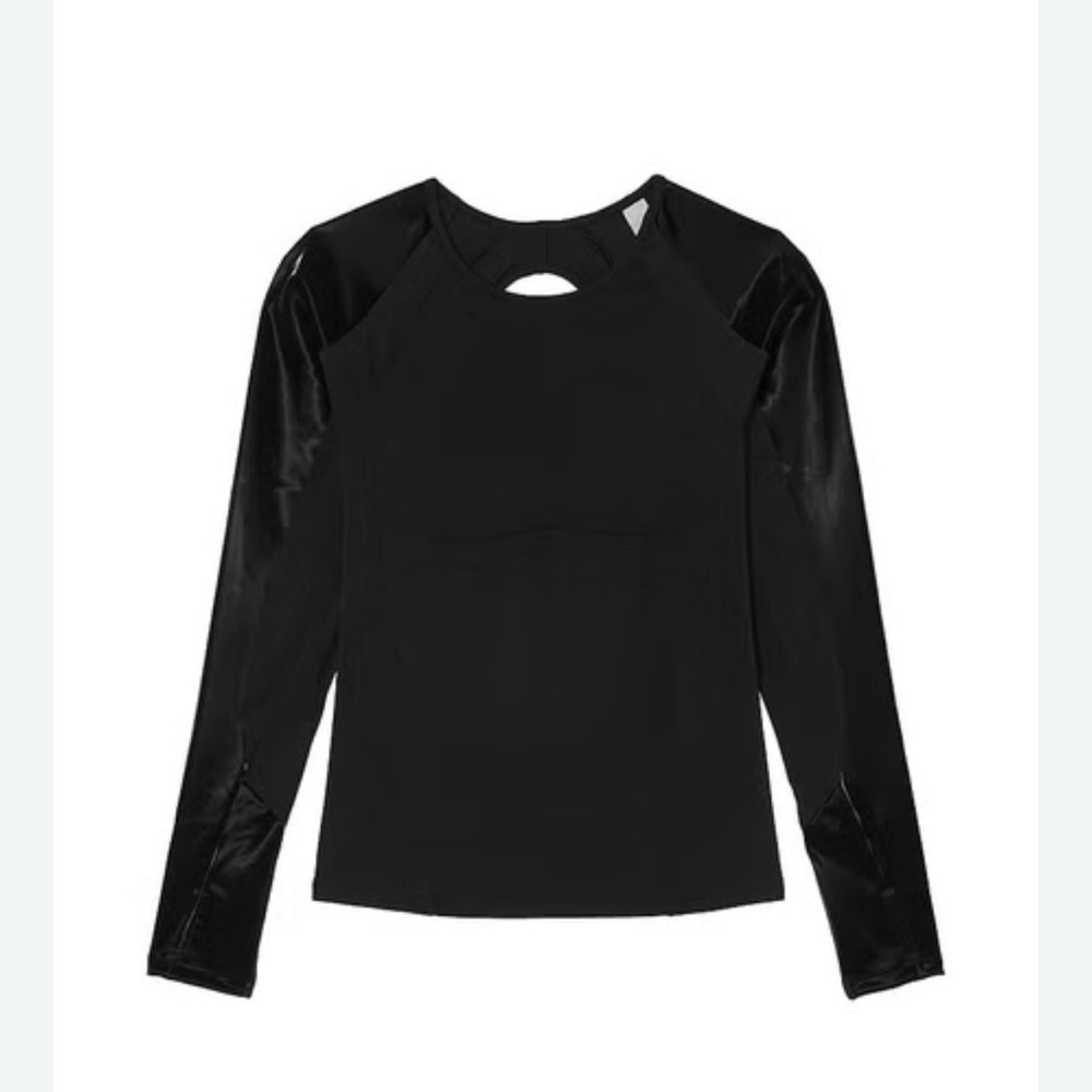 VSX Women's Activate Sheer Liquid Shine Long-Sleeve Size M NWOT